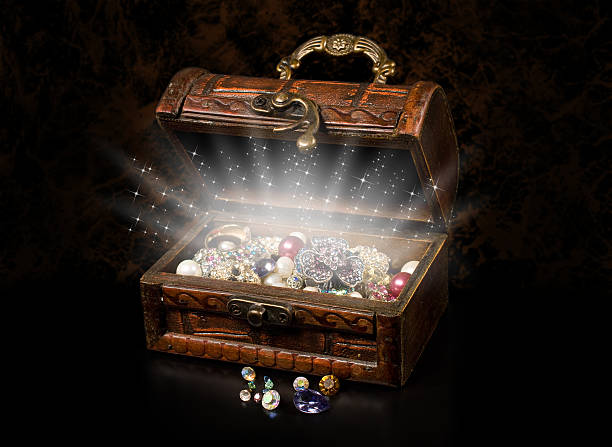 istock antique chest of pirate treasure 518815533