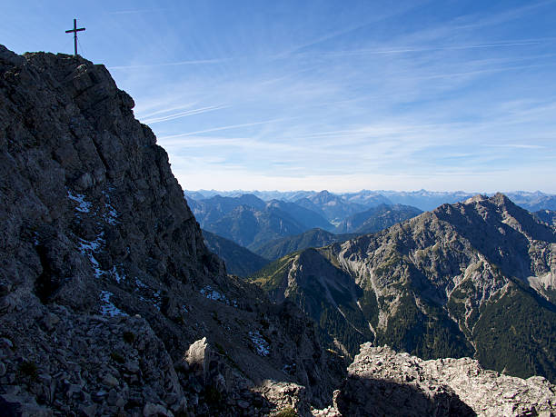 istock Mountain summit in the Alps 518817727