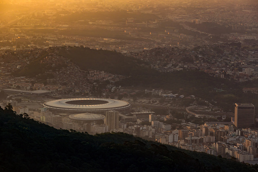 Aerial view of Rio De Janeiro, Brazil