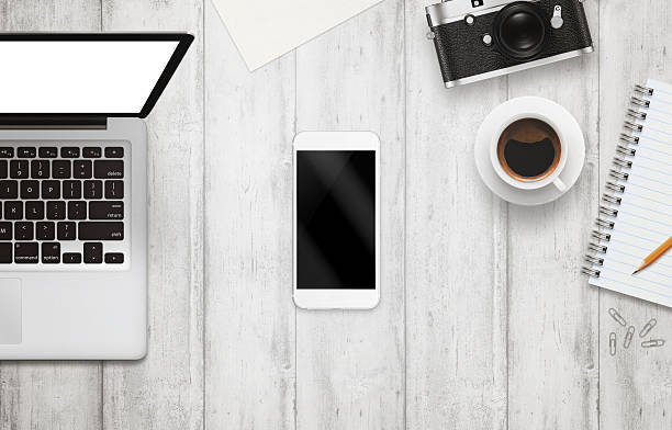 istock White smart phone with isolated screen for mockup 518819792