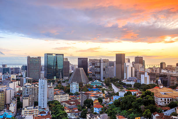 istock Panorama view of Rio de Janeiro downtown 518828820