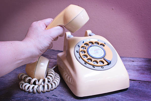 istock Retro telephone. 518832479
