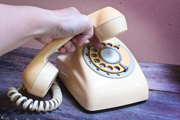 istock Retro telephone. 518832481