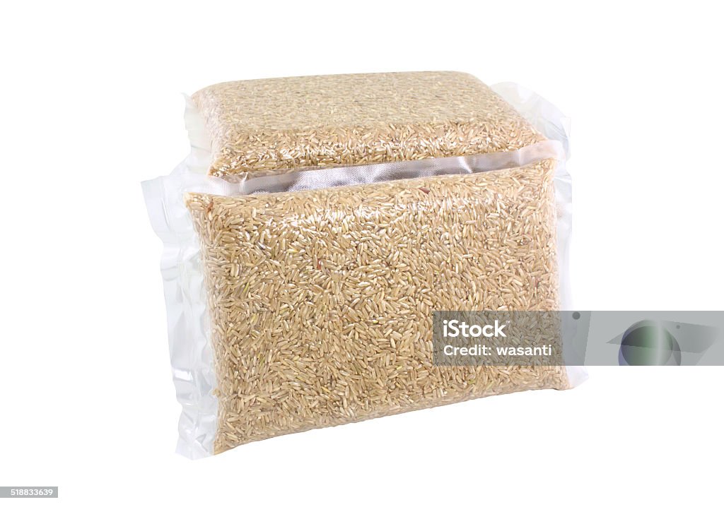 Pl Rice Pack Rice Pack In Plastic Vacuumed Bag Stock Photo - Download Image Now ...