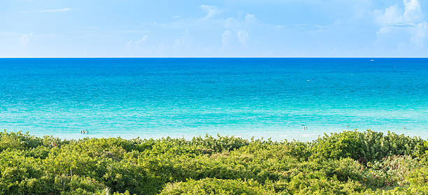 istock Idyllic Beautiful Blue Water Beach in Cuba 518834615