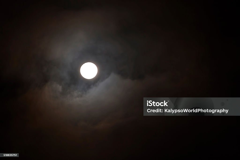 Full Moon Shining In The Dark Sky Moonlight, blood moon , october 2014 Astronomy Stock Photo