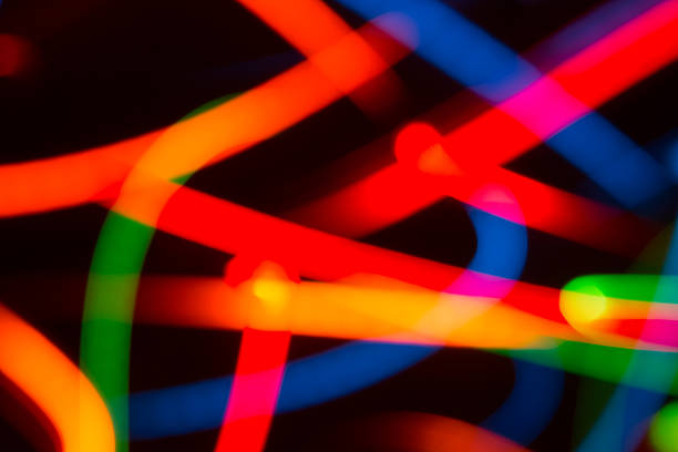 istock Bright background of lights 518839710