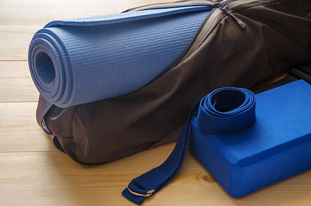 Accessories For Yoga Stock Photo - Download Image Now - Yoga, Exercise Mat, Gym  Bag - iStock