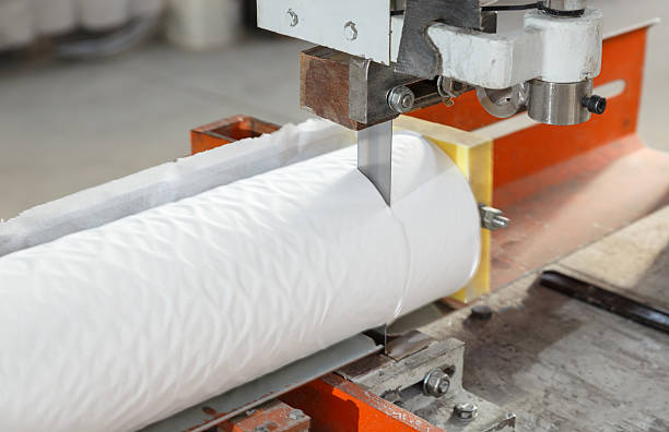 istock Process of various paper products manufacturing 518844880