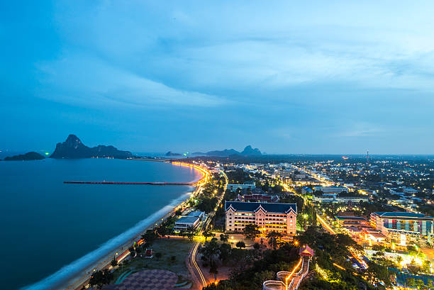 istock View of Downtown Prachuap Khiri Khan District from Thailand 518854642