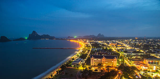 istock View of Downtown Prachuap Khiri Khan District from Thailand 518854870