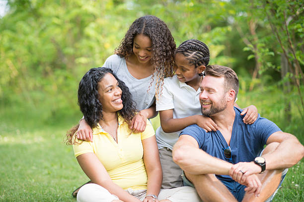 istock Family Portrait in the Park 518856486