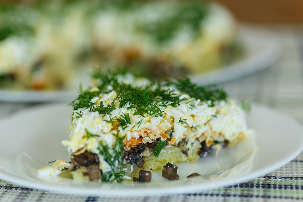 istock layered salad with mushrooms 518856989