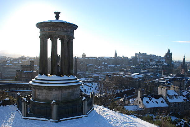istock Sunset over Edinburgh from Calton Hill 518857205