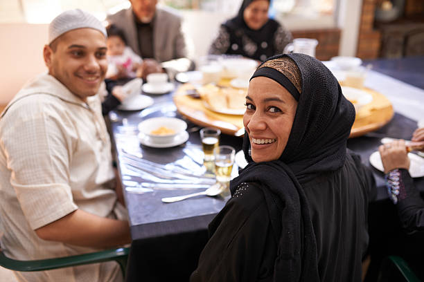istock Breaking fast as a family 518858353