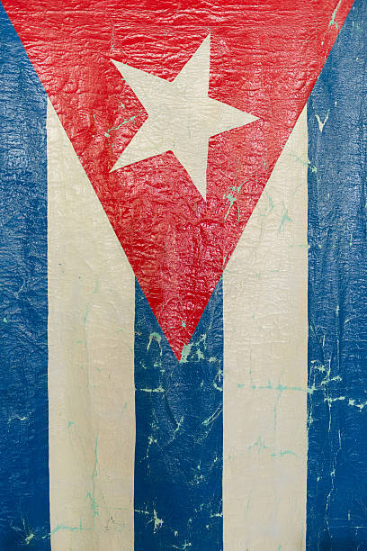 istock Grungy Cuban Flag a National Symbol 518858619