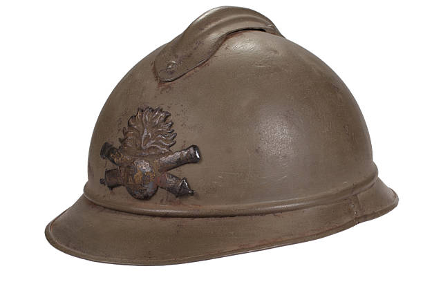 istock russian helmet WW1 period 518859455