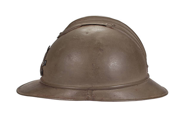 istock french helmet WW1 period 518859481