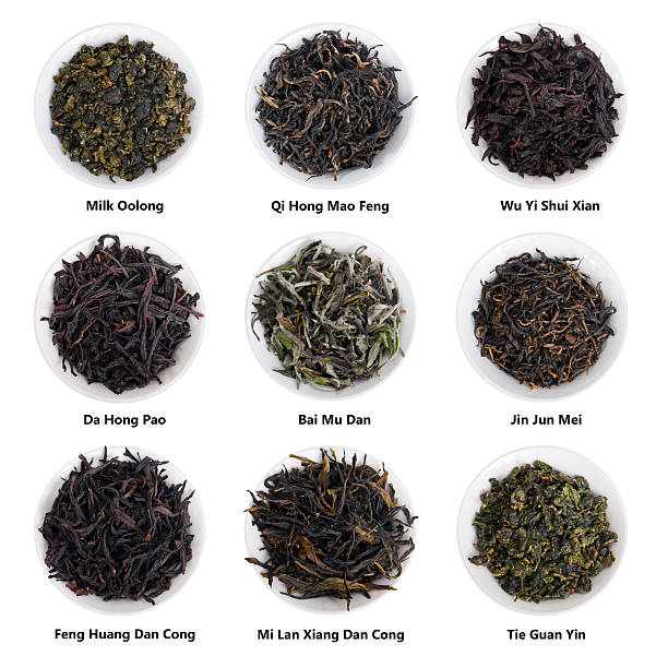 istock Famous Chinese Tea Collection. China Famous Tea Varieties 518866706