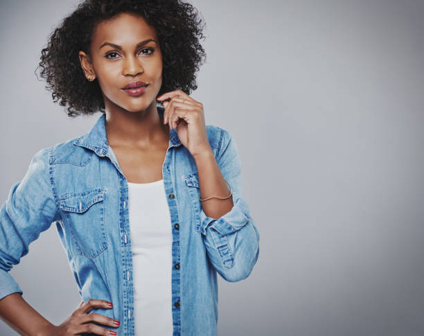 istock Attractive thoughtful African American woman 518869608