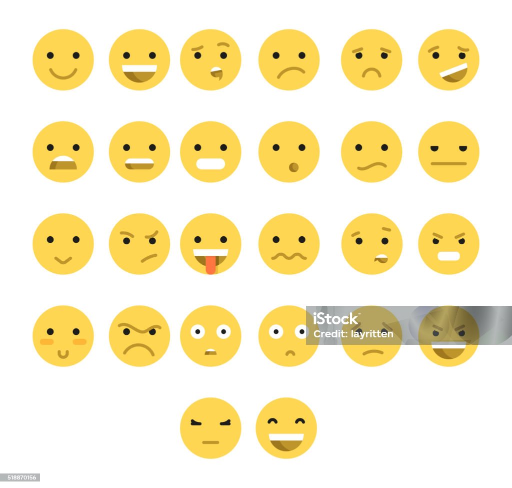 Great set of 26 yellow emotions insulated with transparent shadow. Great set of 26 yellow emotions insulated with transparent shadow. Emotions for Web. Emoji set. Anger and compassion. Laughter and tears. Smile and sadness. Sadness and surprise. Happiness and fear. Happiness stock vector