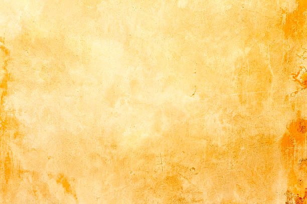 istock Old Sicilian Wall Background: Mottled and Yellow 518872675