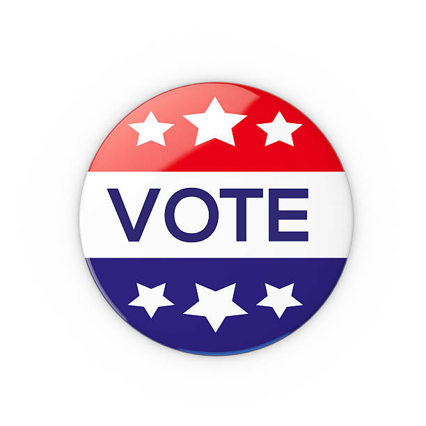 istock USA Vote pin badge 518872799
