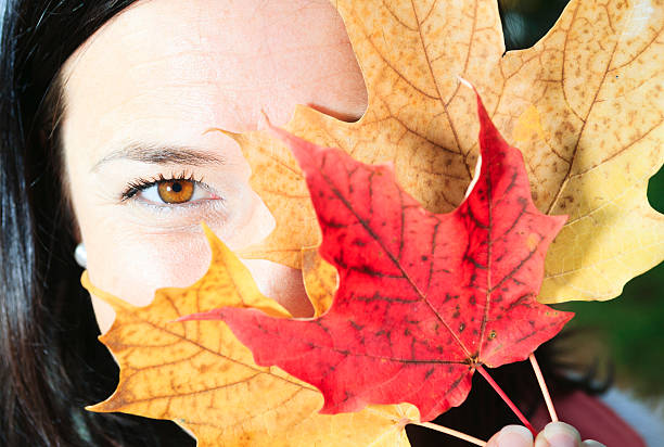 Autumn woman