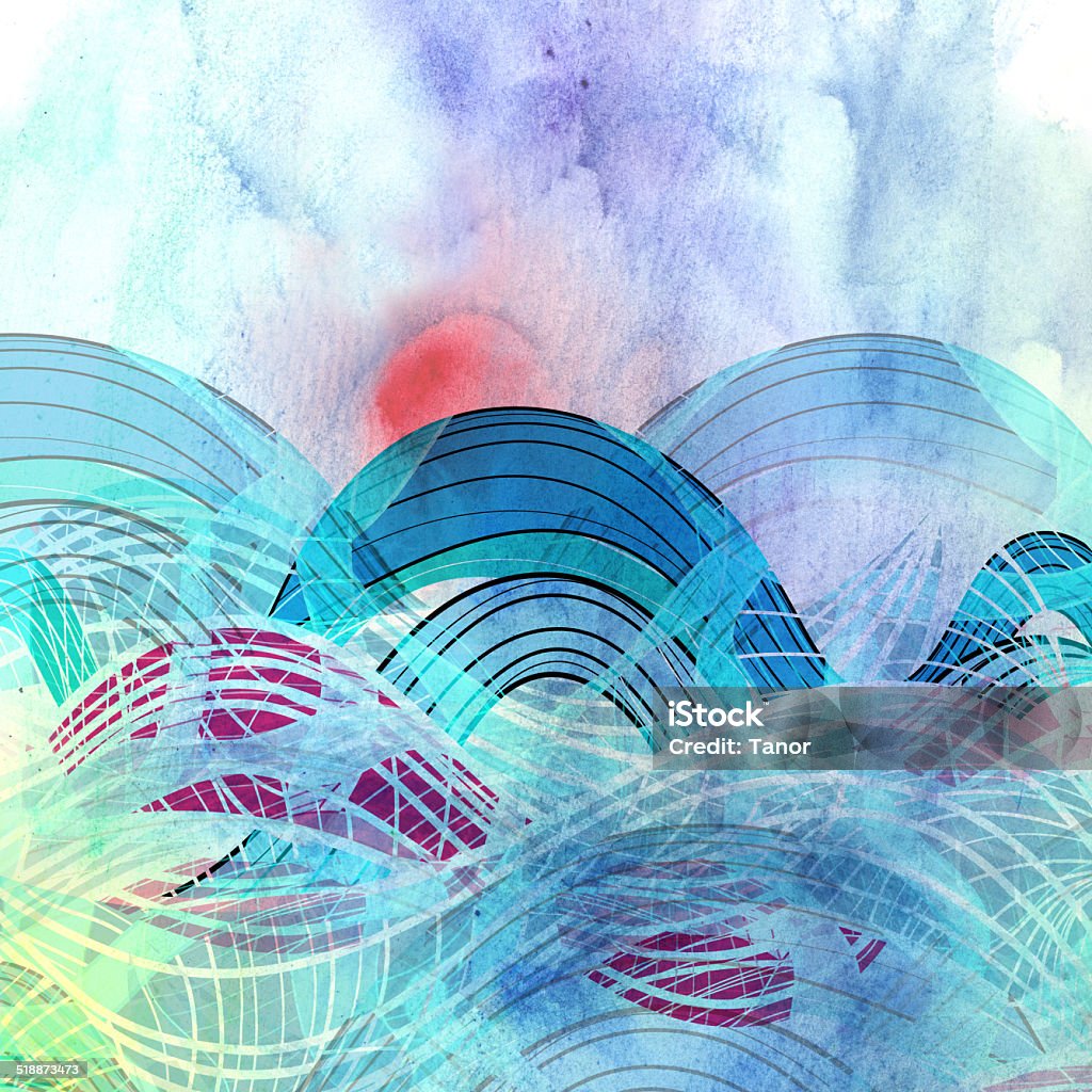 Abstract Wave Stock Illustration - Download Image Now - Abstract ...