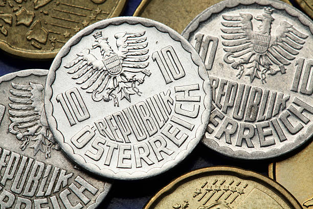 istock Coins of Austria 518874317