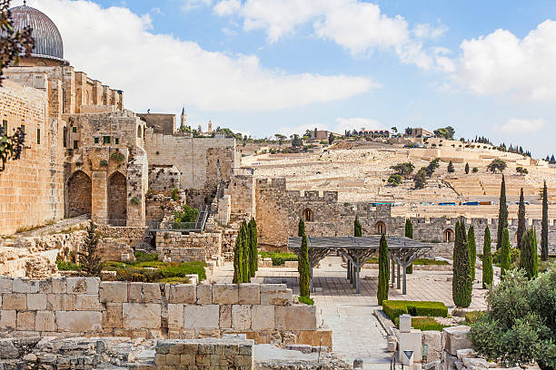 istock view of the stone ruins 518878453