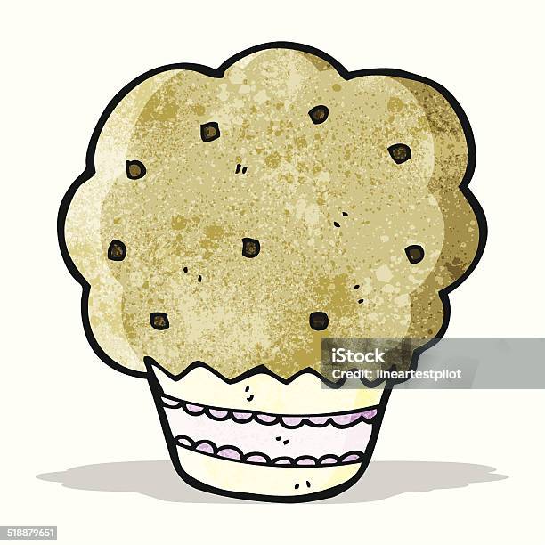 Cartoon Muffin Stock Illustration - Download Image Now - Bizarre, Clip Art, Cultures