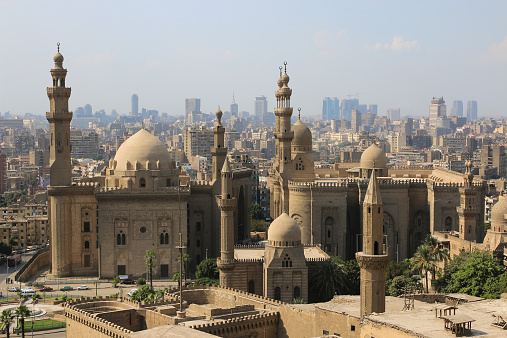 Mosque-Madrassa of Sultan Hassan. Cairo. Egipt.