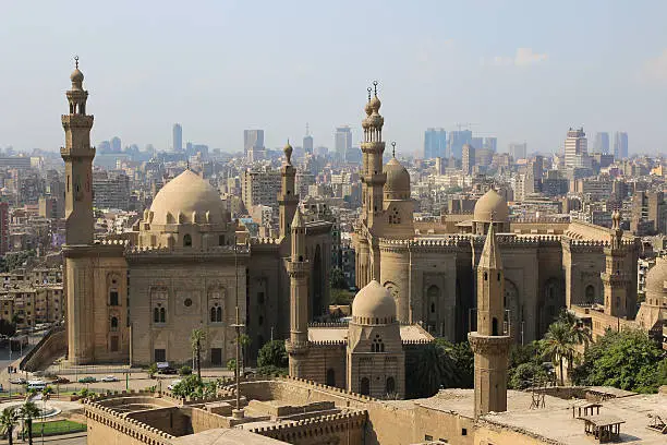 Mosque-Madrassa of Sultan Hassan. Cairo. Egipt.