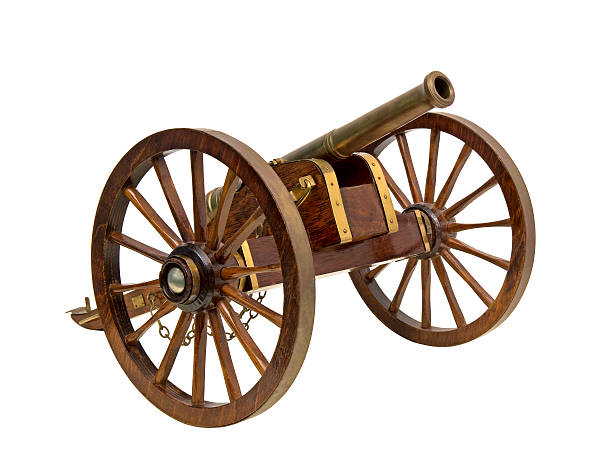 istock Wooden cannon 518883060