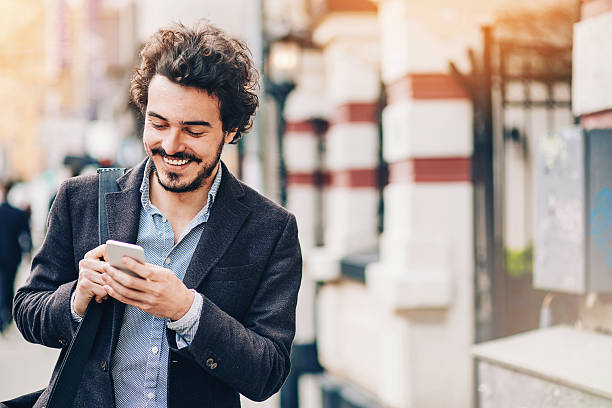 istock Text messaging on the street 518883436