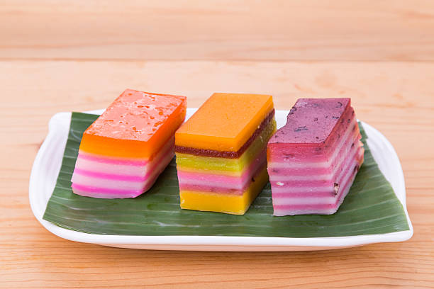 istock Malaysia popular assorted kuih lapis sweet dessert 518885824