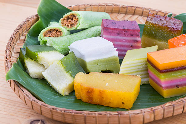 istock Clsoeup on Malaysia popular assorted sweet dessert kuih kueh 518886120
