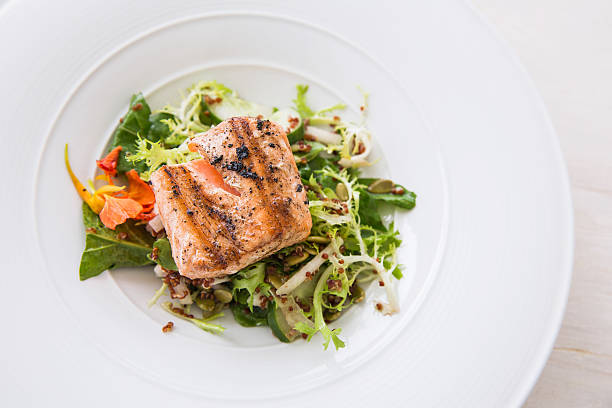 istock Healthy grilled fish for dinner 518887192