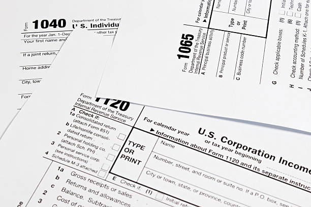 istock U.S. income tax form 518887210