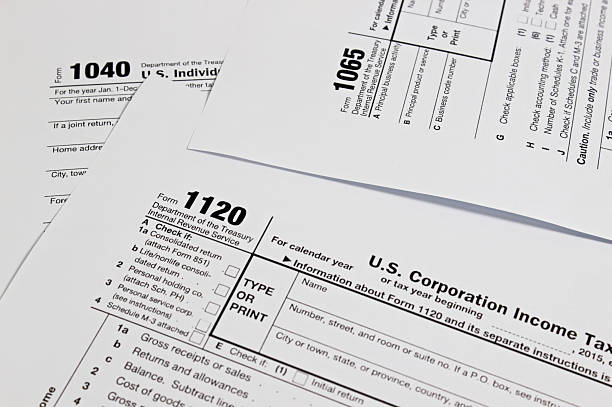 istock U.S. income tax form 518887260