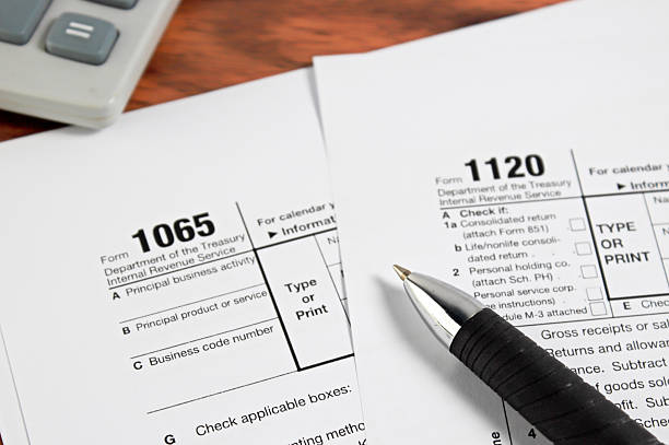 istock U.S. income tax form 518887558