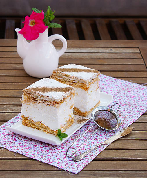istock thousand leaves, milhojas, napoleon cake 518889316