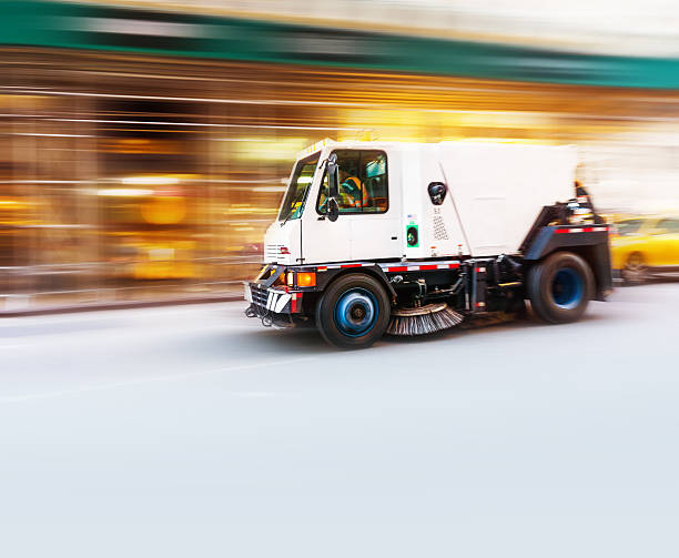 Street cleaning truck