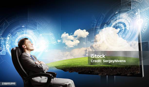 Media Technologies Stock Photo - Download Image Now - Adult, Business, Business Finance and Industry