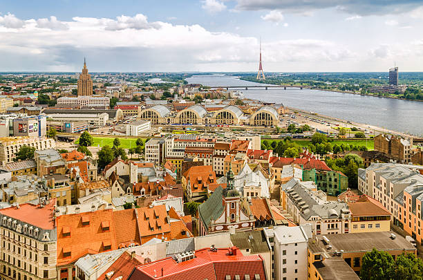 istock View of  Riga, Latvia 518896189