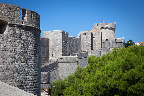istock Dubrovnik Old Town walls 518896465