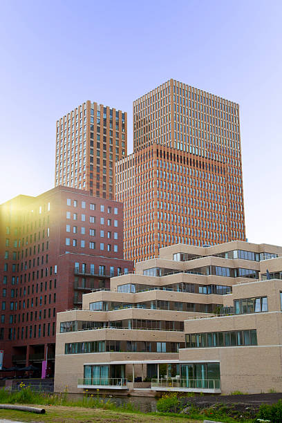 istock View at several office buildings in Amsterdam, The Netherlands 518897703