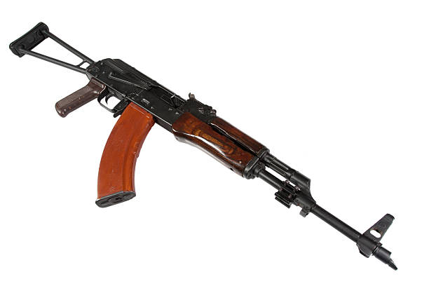 istock kalashnikov akm isolated on a white background 518898003