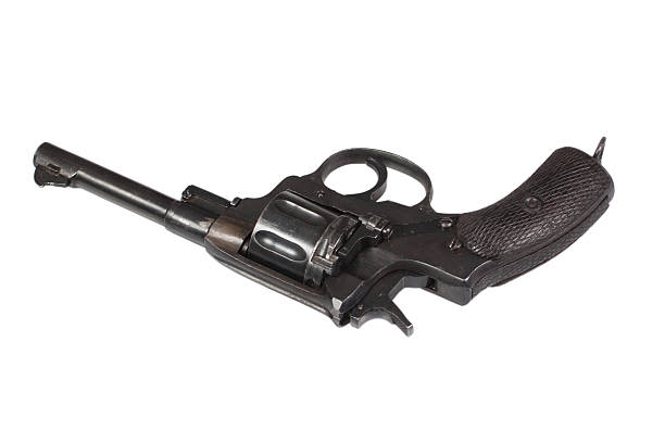 istock revolver gun isolated on a white background 518898049